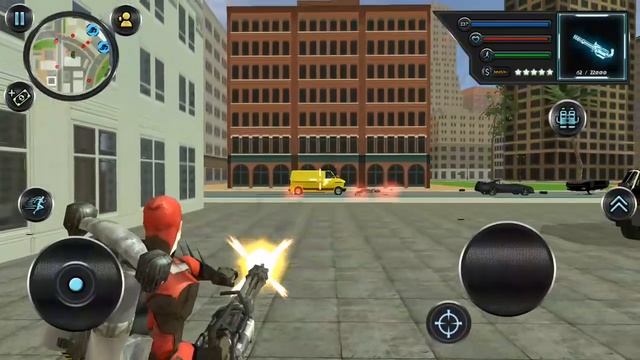 Jetpack Hero Game Miami Crime Town Simulator #6 | by Naxeex Publishing | Android GamePlay2018 FHD смотреть онлайн