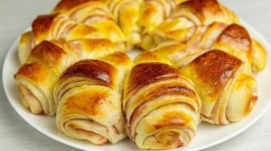 Воздушная выпечка к чаю. Идеальное тесто. Вкусно, просто и доступно