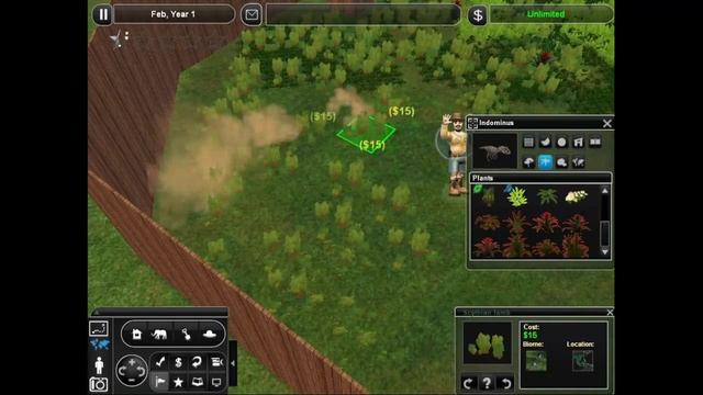 Zoo Tycoon 2 - Indominus Paddock Speed Build смотреть онлайн