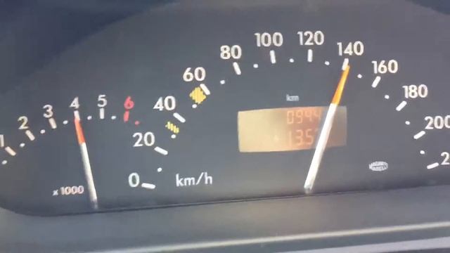 Mercedes A140 W168 speed (not top speed!) смотреть онлайн