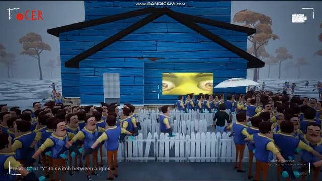 neighbor invasion revisited gameplay with 4,000 neighbor's смотреть онлайн