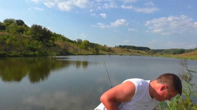 Моя первая рыбалка.My first fishing trip. смотреть онлайн