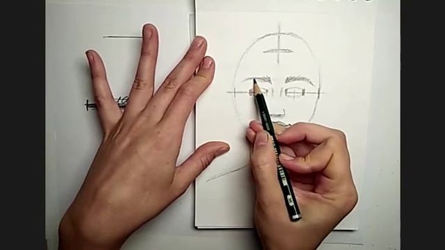 Как нарисовать лицо взрослого человека смотреть онлайн