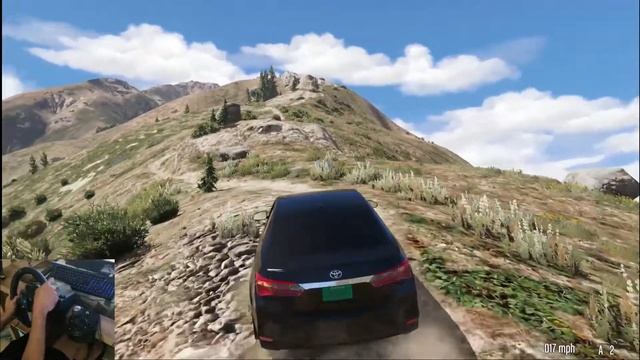 Gta V Real Life Mod Toyota Corolla 2018 With Logitech G29 Steering Wheel Pc