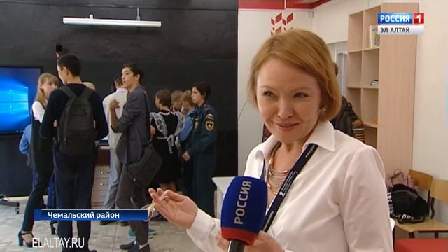 В школах республики состоялось открытие центров Точка роста" смотреть онлайн