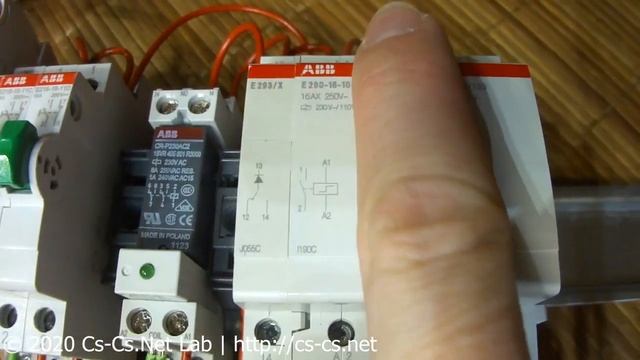 Cs-Cs: Тесты центрального выключения импульсных реле ABB E290 смотреть онлайн