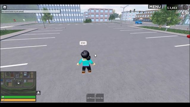 How to walk in Emergency Response PC SLOW! Roblox. смотреть онлайн