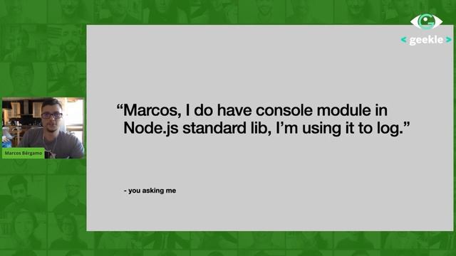 Node.js: Logging смотреть онлайн