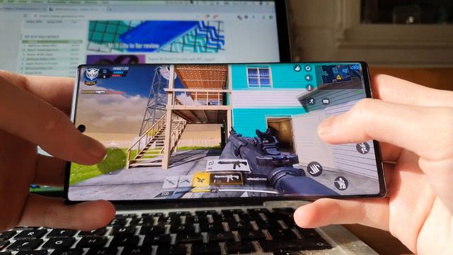 Call of Duty Mobile Samsung Galaxy Note 10+ Gameplay Review смотреть онлайн