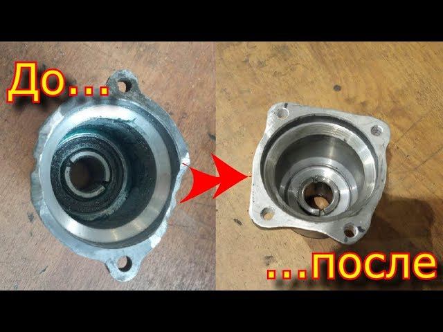 Сварка алюминия \\ Ремонт пневмогайковерта \\ Наплавка ушей смотреть онлайн