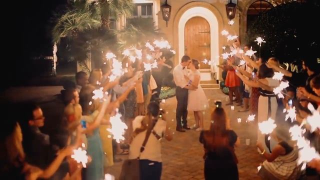 Бенгальские свечи на Свадебную дорожку смотреть онлайн