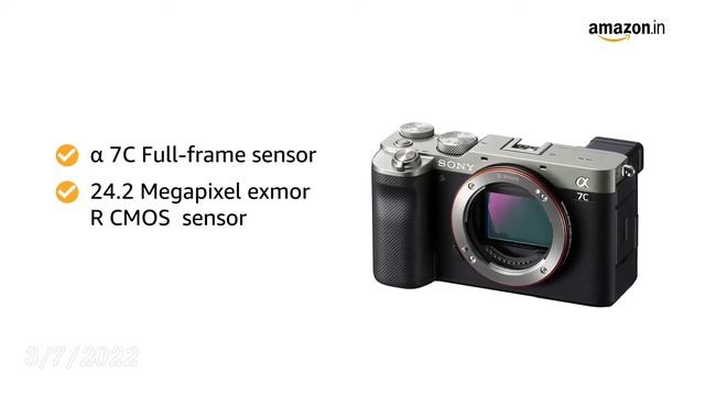 New sony Alpha 7C full frame camera//introducting смотреть онлайн