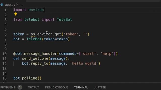 Работаем с переменными окружения в python (два способа) смотреть онлайн