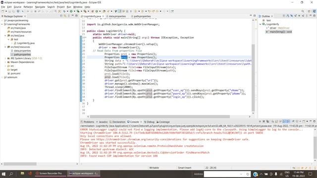 Using Property file смотреть онлайн