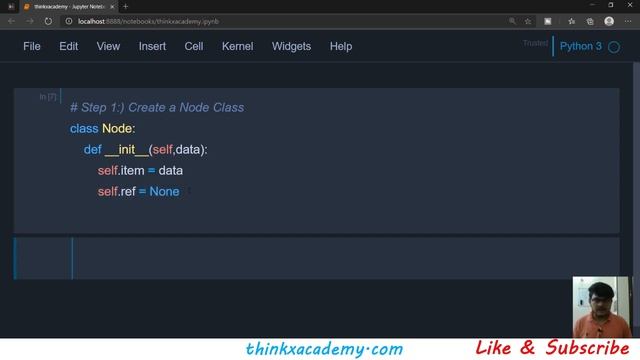 [3.1] Create Node and Linked List Class | Data Structures in Python смотреть онлайн