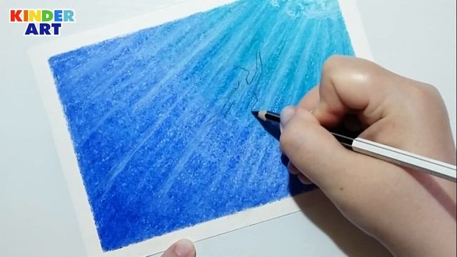 Как нарисовать русалку масляной пастелью поэтапно для начинающих смотреть онлайн