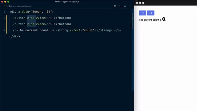 Alpine JS - A 2-minute intro. смотреть онлайн