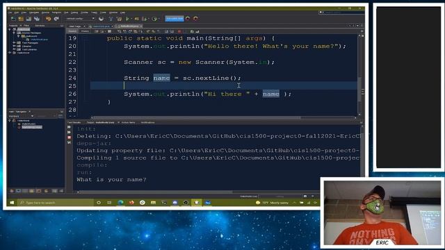 CIS 1500 - Intro to Programming ( Java ) - Intro to Java - Fall 2021 смотреть онлайн