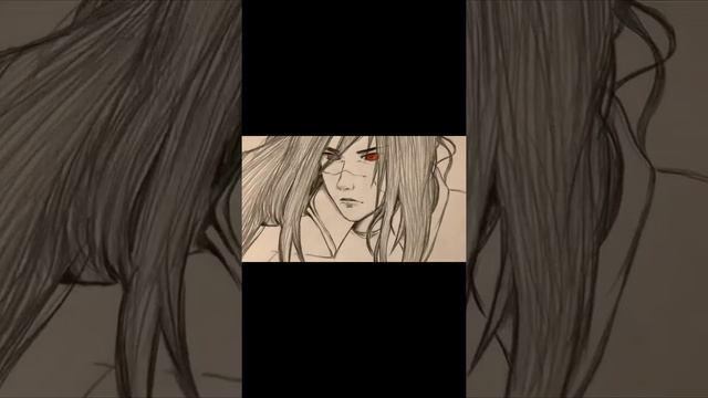 Традишка. МАДАРА УЧИХА, рисую персонажа аниме «Наруто» смотреть онлайн