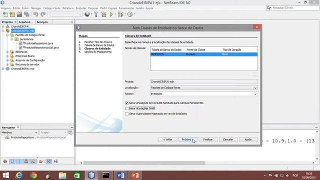 EJB com JPA no Netbeans 8 Versão 1 (parte 2) смотреть онлайн