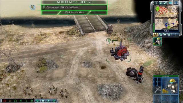 Command & Conquer 3: Tiberium Wars GDI Walk-through (Prologue) смотреть онлайн