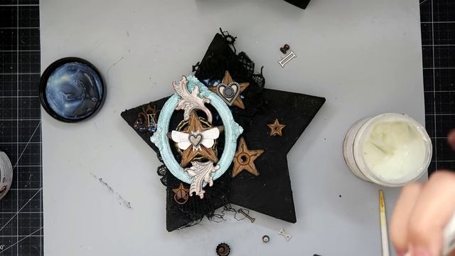 Mixed Media YouTube hop. Mixed media altered box tutorial смотреть онлайн