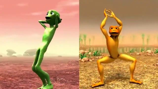 ASMR 😍 Alien Dance Vs. Crazy Frog #bargadtoonstv смотреть онлайн