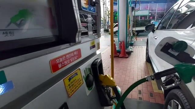 Заправка в Корее. Дизель и Бензин цена в Корее смотреть онлайн