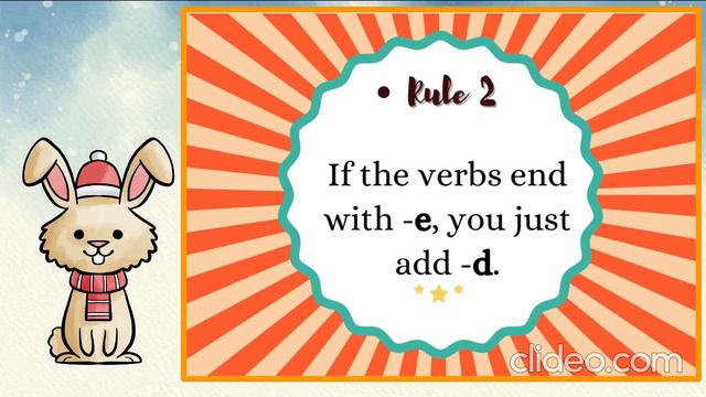 Simple Past Tense - Regular Verbs смотреть онлайн