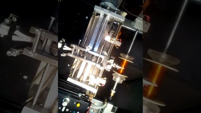 Намоточный станок с автоматической укладкой. смотреть онлайн