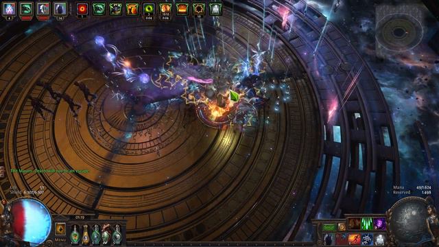 PoE 3.23 (Affliction) - 150m+ DPS Chaos ranged Animate Weapon Necromancer vs Ubers & The Feared смотреть онлайн