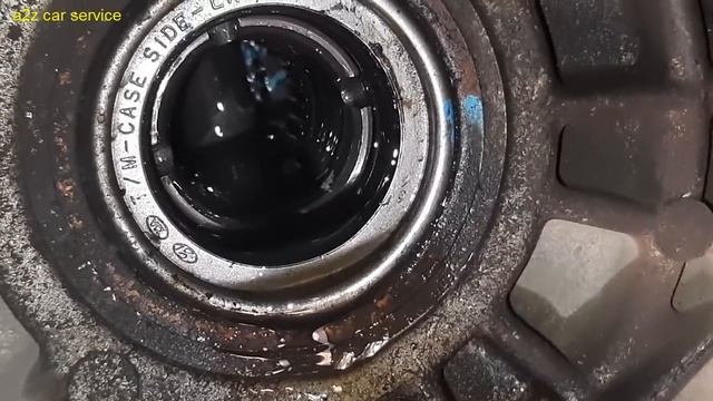 gear oil leakage //driveshaft axle oil seal change смотреть онлайн