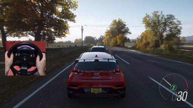 Hyundai Veloster N | Forza Horizon 4 Thrustmaster TMX & TH8A смотреть онлайн