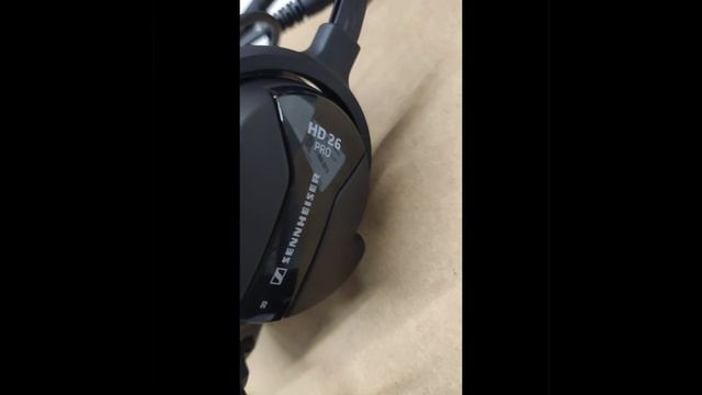 Sennheiser HD 26 PRO, старичек еще актуален