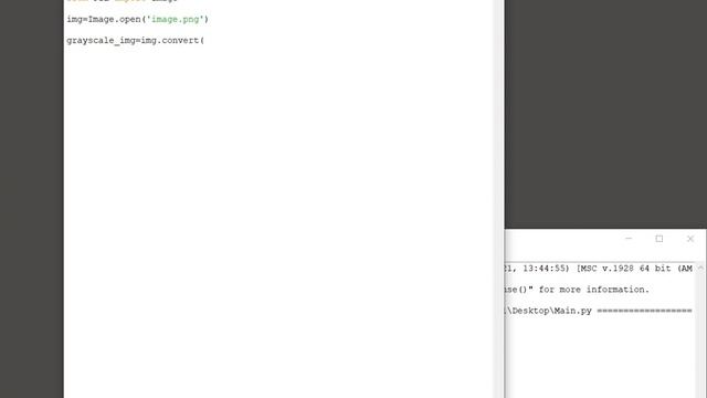 Python PIL - Convert image to grayscale смотреть онлайн