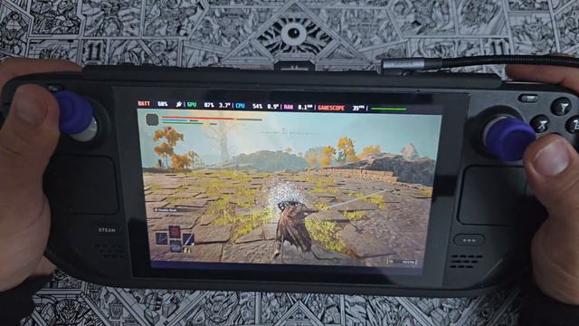 Elden Ring gameplay on Steam Deck - 40FPS? смотреть онлайн