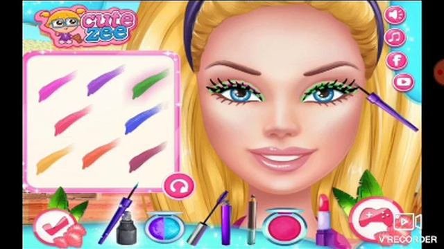 Fashion doll dress up doll makeup game full makeup and dress game смотреть онлайн