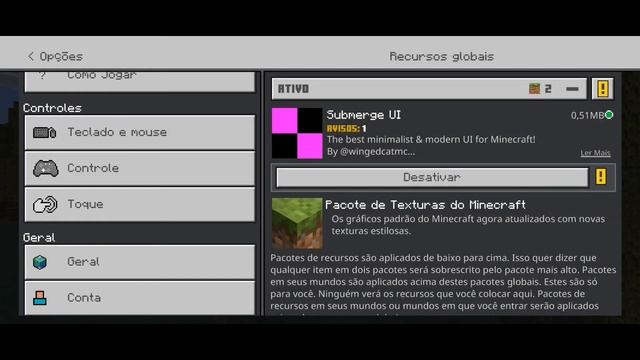 Top 5 GUI No Minecraft Bedrock Do Mod (mod Apresentação)