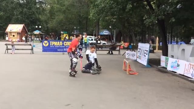 Первый Фестиваль роллер спорта Новосибирск 2017 (роллер фест в Центральном парке) смотреть онлайн