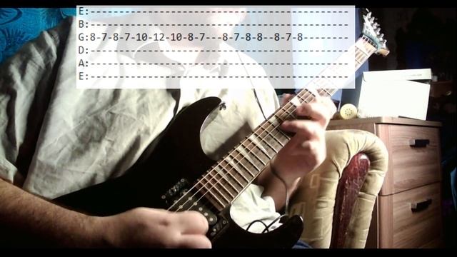 Серега пират - гимн Дахака (guitar cover) РАЗБОР НА ГИТАРЕ + BACKING TRACK смотреть онлайн