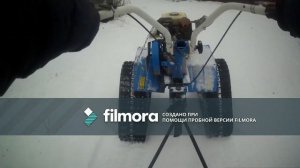 Тест гусениц 35000 руб на мотоблок Нева Мб-2.