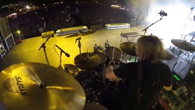 Daren Pfeifer Live Drumcam "Paradise Lost" with Hollywood Undead in Québec смотреть онлайн