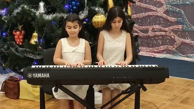 "Дзвіночки дзвенять" обробка Л. Жульєвої_Азіз Жасміна та Фадія_Студія ММЕ "КРОК" смотреть онлайн