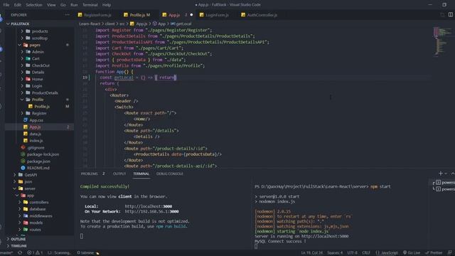 Node + React using LocalStorage смотреть онлайн