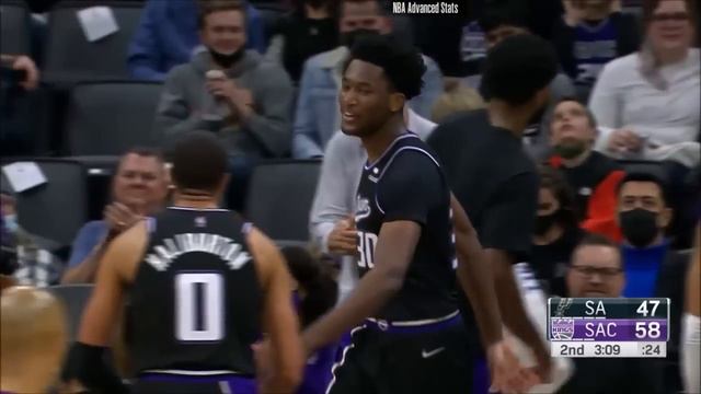 Damian Jones 23 pts 8 rebs 2 blks vs Spurs 21/22 season смотреть онлайн