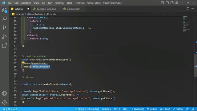 React Redux Tutorial - Combine Multiple Reducers - 14 смотреть онлайн