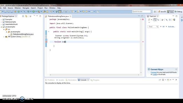 Write a java program to check string is palindrome or not? смотреть онлайн
