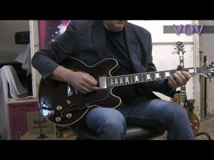 Простой Блюз на гитаре VOV ES335