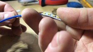 Пайка светодиодной ленты. Инструмент, теория, практика крупным планом