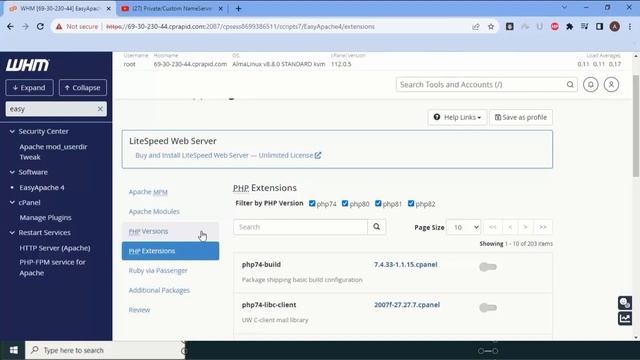 How To Setup EasyApache 4 on cPanel WHM Server | Install EasyApache смотреть онлайн